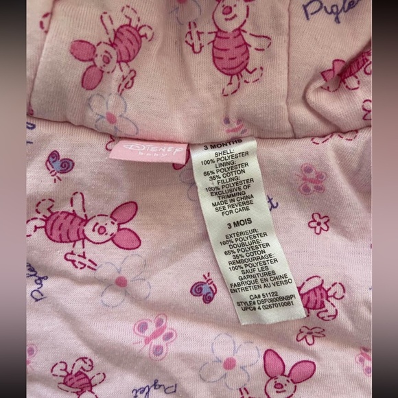 Disney piglet bunting suit size 3 months - Picture 6 of 8